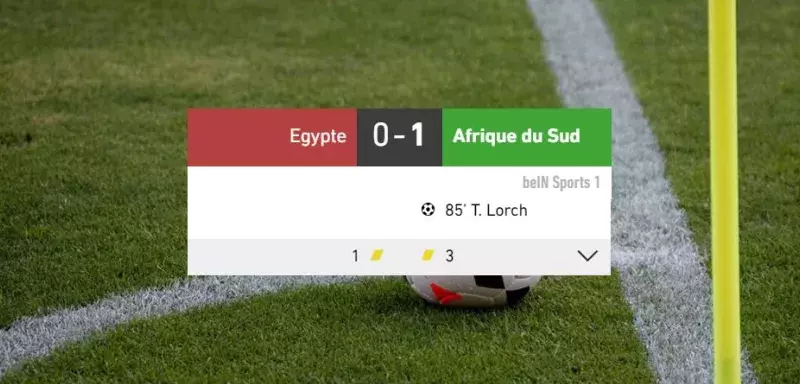 Résumé de la rencontre entre l'Egypte et l'Afrique du sud lors des huitièmes de finale de la CAN 2019