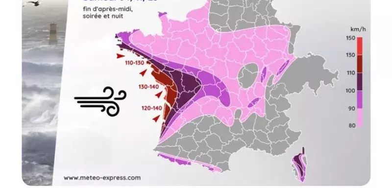 Tempête en France : après Ciaran, voila Domingos avec de violentes rafales de vent sur la façade l’Atlantique