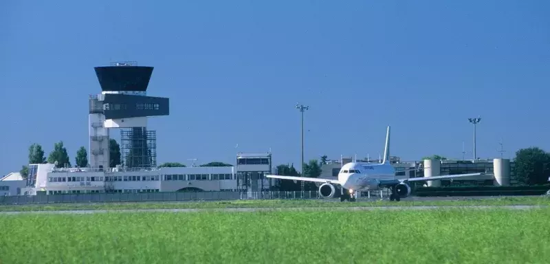 L'aéroport de Montpellier Méditerranée proposera à partir du 3 mai un vol hebdomadaire vers Francfort. (DR) 