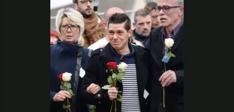 Après avoir lancé l'alerte de la disparition d'Alexia Daval, son mari Jonthann s'était montré très ému lors des obsèques et des marches blanches, il a aujourd'hui avoué avoir tué sa femme au cours d'une dispute. (Capture d'écran) 