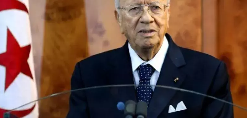 Béji Caïd Essebsi, leader du part Nidaa Tounès, premier président de l'ère démocratique en Tunisie... (DR)