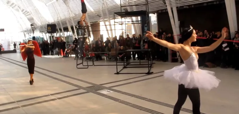 Le spectacle de la Compagnie Yann Lheureux et le discours de Philippe Saurel pour l'inauguration de la nouvelle gare, à (re)découvrir en vidéo.