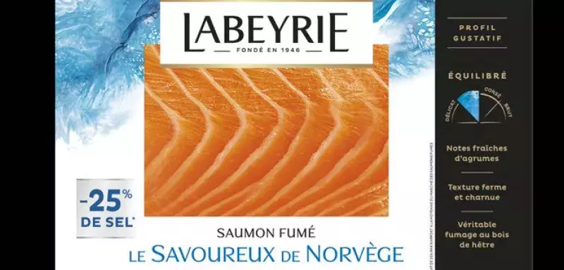 Le "Saumon fumé de Norvège Le Savoureux -25% de sel 4 tranches minimum 130g" est vendu dans toute la France par la plupart des grandes enseignes de distribution.