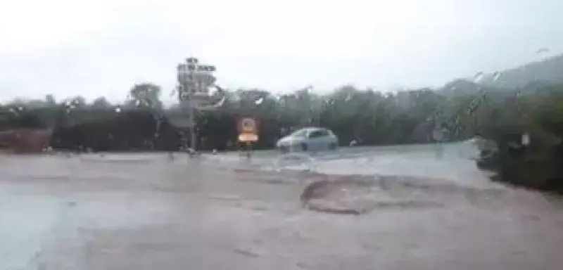 Des pluies très abondantes sont tombées en quelques heures vendredi 26 otoctobre sur les départements du Var et des Alpes Maritimes... (DR)