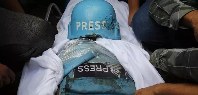 France : des journalistes dénoncent le massacre de leurs confrères palestiniens à Gaza.  Rassemblement mercredi 16 avril à 18h devant les marches de l’Opéra-Bastille à Paris