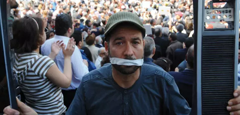 Manifestation de journalistes à Tunis pour la liberté de la presse (DR)