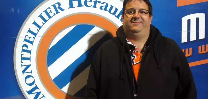 Julien Raffaillac est un supporter indépendant du MHSC. Dimanche, il a dénoncé avec les Ultras les violences qu'il a subies lors du choc Olympiakos-MHSC, en Ligue des Champions. (© N.E)