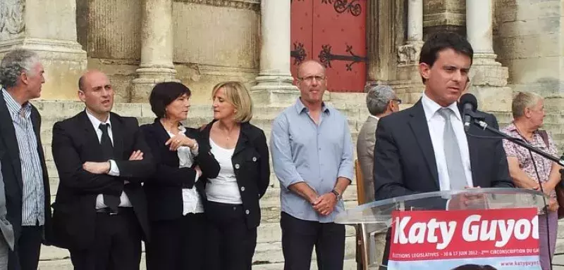 Pour Katy Guyot (PS), Gilbert Collard, candidat aux législatives pour le FN, est un personnage particulièrement « ambiguë ». (DR) 