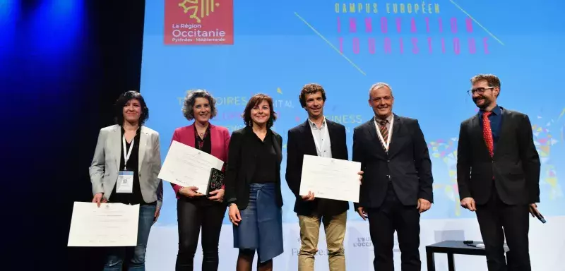 "Avec le Campus européen de l'innovation touristique, nous embarquons tout à la fois les professionnels et les territoires", a déclaré Carole Delga, présidente de la Région Occitanie / Pyrénées-Méditerranée. (© Laurent Boutonnet)