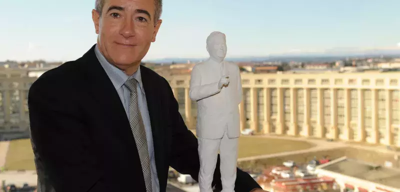 Christian Bourquin a présenté aujourd'hui la maquette de Olivier Thiery.