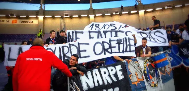 « Ne faites pas la sourde oreille », avaient demandé les supporters aux dirigeants du club de Montpellier... (DR) 