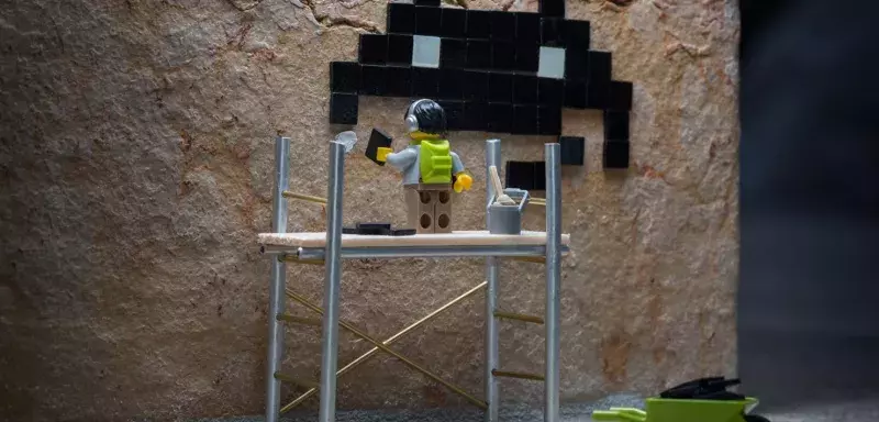 Portrait de Samsofy, l'"Invader" du Lego.