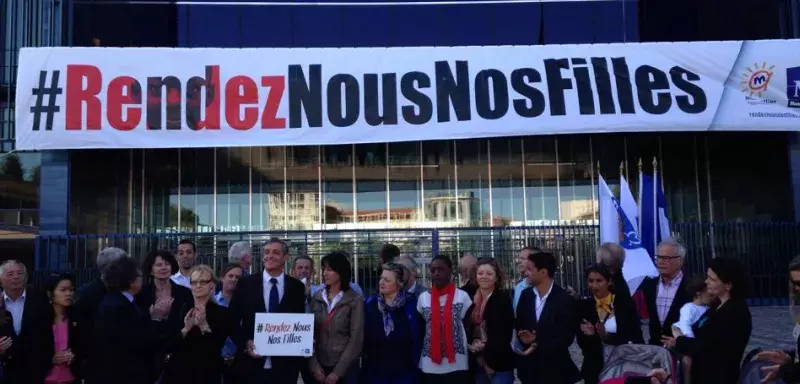 C'est la traduction française du hashtag #BringBackOurGirls. (Facebook/Ghislain Balsan)