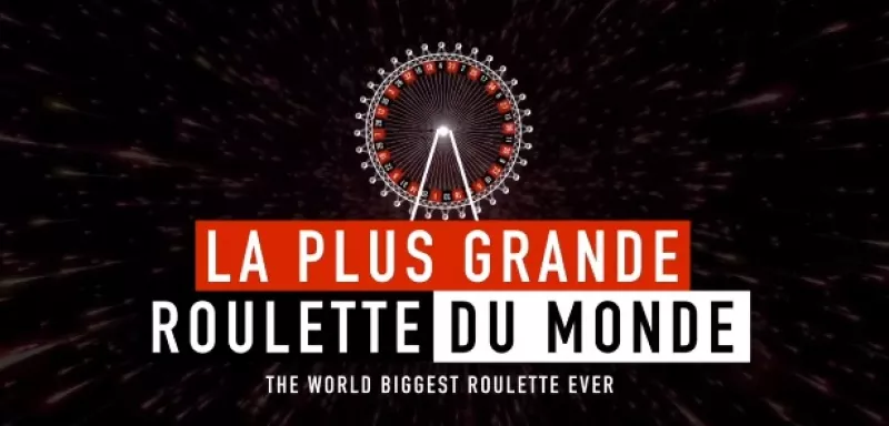 Performance record, la plus grande roulette du monde a été posée sur la Grand Roue de la Grande-Motte par le Groupe Partouche avec Woocom et Prosper Masquelier. 