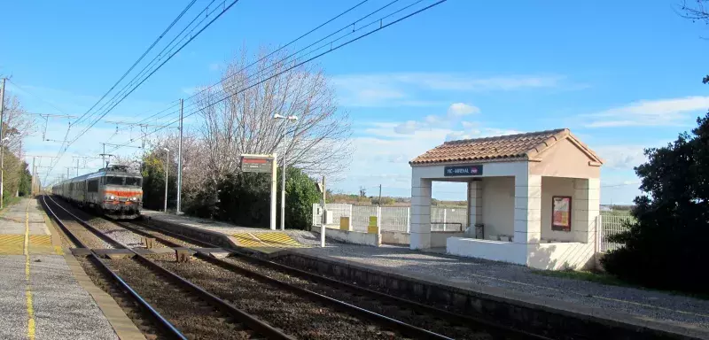 Une personne s'est suicidée en gare de Vic-Mireval. ( Photo d'illustration © N.E)