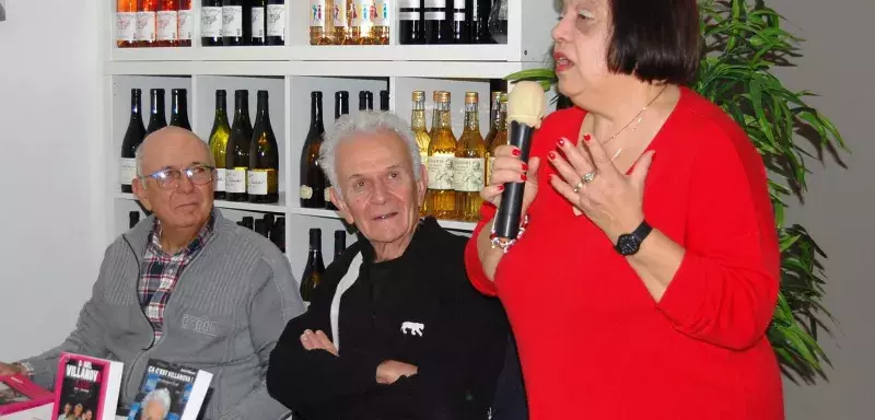 Daniel Villanova et son frère Jean-Marc, étaient les brillants invités du 75è Musc'art à Frontignan