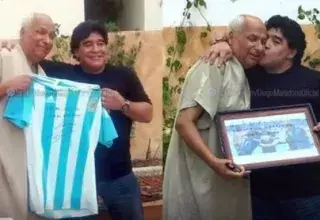 L'arbitre tunisien qui a manqué la "Main de Dieu" en compagnie de Diego Maradona