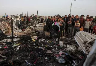 Abominable ! Les bombardements d’un camp de déplacés à Rafaf confirment le génocide. L’opinion internationale en mesure encore une fois l’horreur