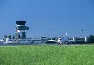 L'aéroport de Montpellier Méditerranée proposera à partir du 3 mai un vol hebdomadaire vers Francfort. (DR) 