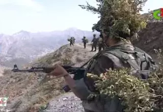 Quelque 3000 soldats opèrent dans le massif montagneux du Djudjura en Kabylie, à l'est d'Alger... (DR)