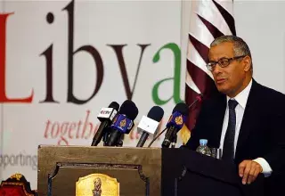 Le Premier ministre libyen Ali Zeidan... (DR)