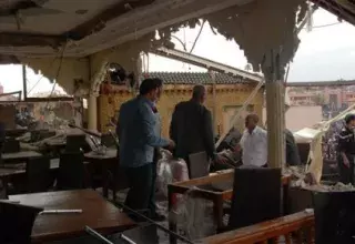 le café Argana à Marrakech où a eu lieu l'attentat (DR)