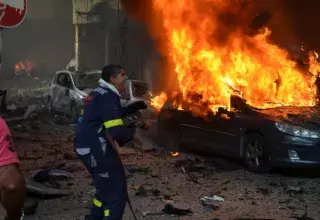 L'attentat a fait plusieurs morts et de nombreux blessés, selon les premières informations... (Photo : blog de Frédéric Helber)