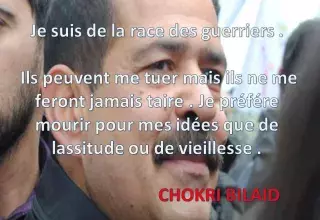 Chokri Belaïd, avocat et militant de tendance marxiste a été assassiné le 6 février 2013... (DR)