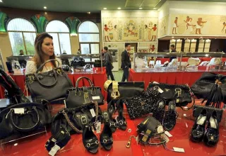 l'incroyable étalage de biens de luxe donne le tournis... (Site de l'expo-vente)