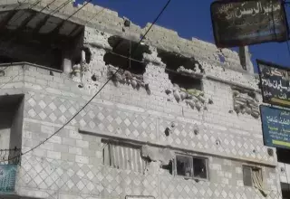 L'armée syrienne a bombardé des zones résidentielles. (DR) L'armée syrienne a bombardé des zones résidentielles. (DR)