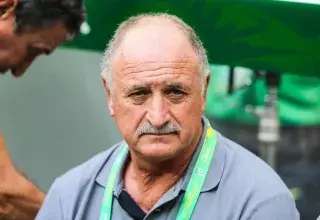 Scolari, 65 ans, était revenu à la tête de l'équipe en décembre 2012 pour succéder à Mano Menezes... (DR)