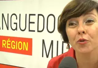 Carole Delga, présidente de la région LRMP. 
