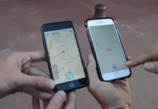 L’application sauveuse de vie est téléchargeable gratuitement sur les stores Apple et Androïd. (Capture d’écran vidéo)