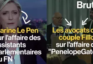 A deux mois de la présidentielle, Marine Le Pen et François Fillon ont annoncé que les affaires en cours pour des emplois présumés fictifs ne les arrêteraient pas dans la course à l’élection suprême. Zoom en vidéos sur leurs atermoiements. ( © Brut)