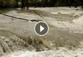 De forts orages ont concerné les garrigues au nord-ouest de Montpellier, il est tombé jusqu'à 60 mm en 1h. De forts orages ont concerné les garrigues au nord-ouest de Montpellier, il est tombé jusqu'à 60 mm en 1h. (© Météo Languedoc)