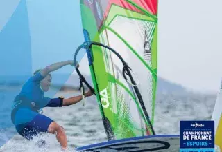 6 titres de Champion de France sont en jeu à Marseillan. Le parrain de cette édition, Pierre Mortefon, est Vice-champion du Monde de Planche à Voile Slalom 2015. 