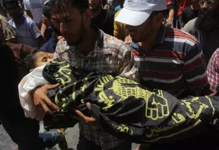 selon l’UNRWA, l’organisme des Nations unies pour les réfugiés palestiniens, plus de 70% des victimes sont des civils... (DR)