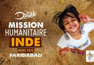 Soutenez le projet humanitaire d'Olivier Darock pour les enfants en INDE 