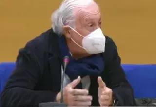 Le président du Conseil Scientifique face au Sénat (Capture d'écran)