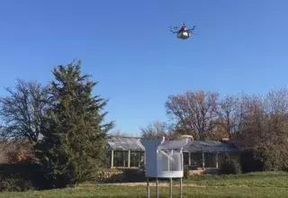 Une fois par semaine, un drone livrera une douzaine de start-up à une pépinière d'entreprises 