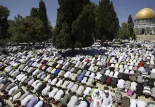 Prière sur l'esplanade des Mosquées (Photo: archives DR)