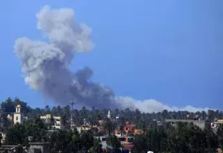 raids sur la ville de Tripoli (Photo: Xinhua)