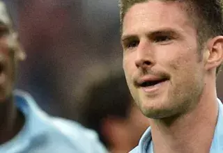 C'est Olivier Giroud, l'ancien buteur de Montpellier, qui a ouvert la marque juste avant la pause-citron. (Capture d'écran du site officiel de la FFF) 