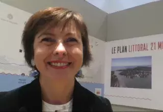 Carole Delga a expliqué devant la caméra de Médiaterranée tout le sens de sa visite à Sète, en développant en clair, pourquoi la « croissance bleue » méditerranéenne est essentielle, à ses yeux, comme de nos territoires montagneux. (© Médiaterranée)