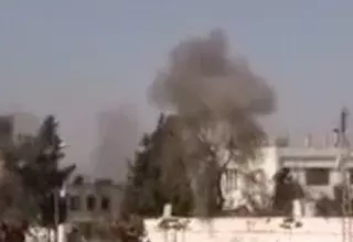 La ville de Homs sous le feu continue de l'armée syrienne. (DR) La ville de Homs sous le feu continue de l'armée syrienne. (DR)