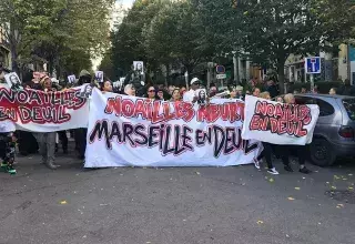 Jean-Claude Gaudin a, sans aucune gêne, résumé le drame à un accident dans un automne pluvieux. (© Mediaterranee)