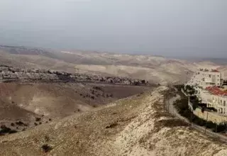 Le pojet consiste en plusieurs milliers d'habitations dans une zone située entre Jérusalem-Est et le bloc de colonies de Maalé Adoumim, en Cisjordanie occupée... (DR)