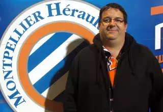 Julien Raffaillac est un supporter indépendant du MHSC. Dimanche, il a dénoncé avec les Ultras les violences qu'il a subies lors du choc Olympiakos-MHSC, en Ligue des Champions. (© N.E)