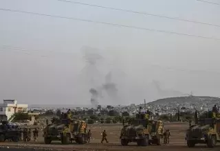 les unités Kurdes de protection du peuple (YPG) livrent une guérilla urbaine aux troupes islamistes... (DR)