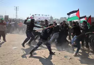 Des milliers de manifestants violemment dispersés. (Xinhua)